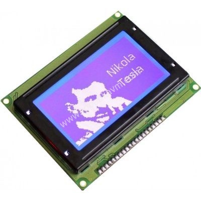 128x64-Grafik-LCD,-Mavi-uzerine-Beyaz---TG12864B-02WA0