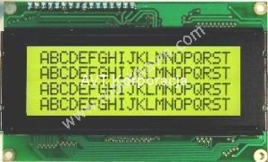 4x20-LCD-Ekran,-Yesil-uzerine-Siyah---TC2004A-02WA0