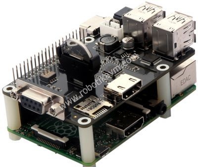 Raspberry-Pi-B+-2-3-Donusturucu-(RS232,VGA)-Shield-Suptronics-X105