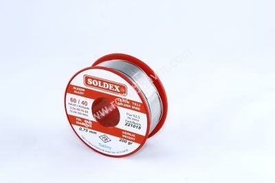Soldex 0.75 mm 200 gr Lehim Teli (%60 SN / %40 Pb)